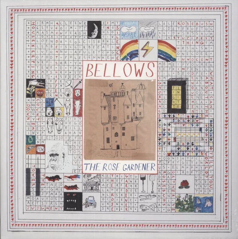 Bellows The Rose Gardener - Coke Bottle Clear Vinyl - Sealed US Vinyl LP