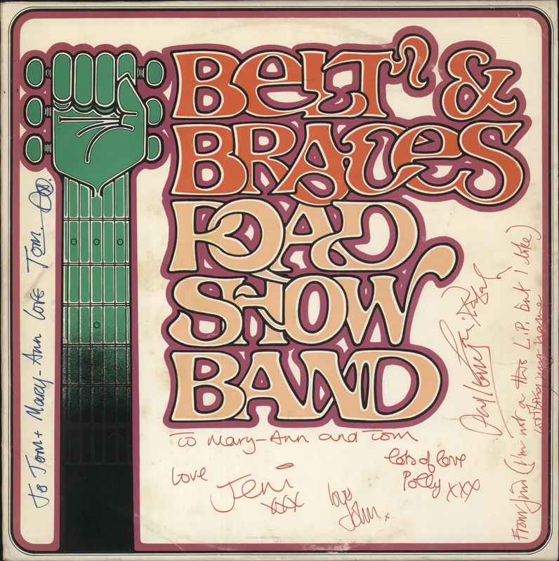Belt & Braces Roadshow Band Belt & Braces Roadshow Band - Autographed UK Vinyl LP