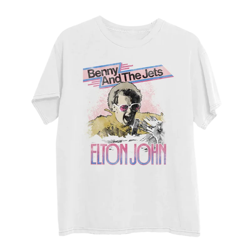 Bennie And The Jets Watercolor Photo T-Shirt
