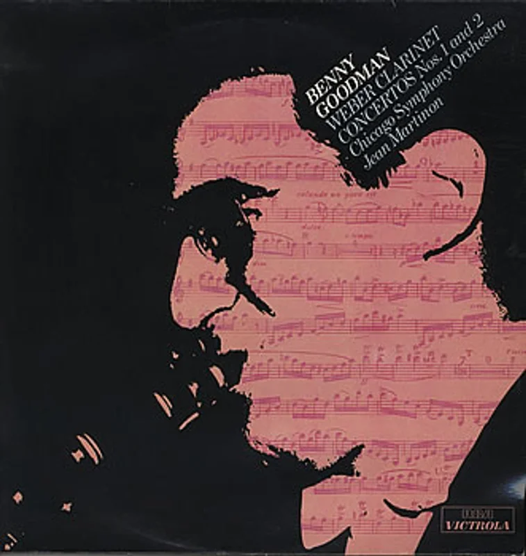 Benny Goodman Weber - Clarinet Concertos UK Vinyl LP