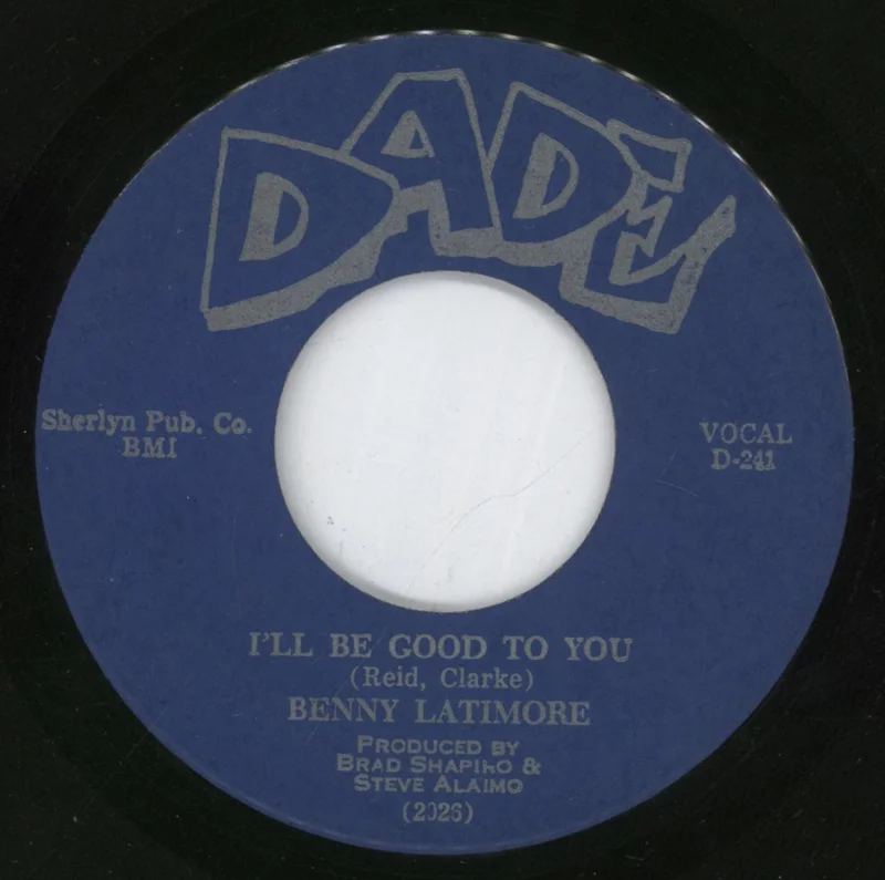 Benny Latimore I'll Be Good To You / Life's Little Ups And Downs US 7" vinyl
