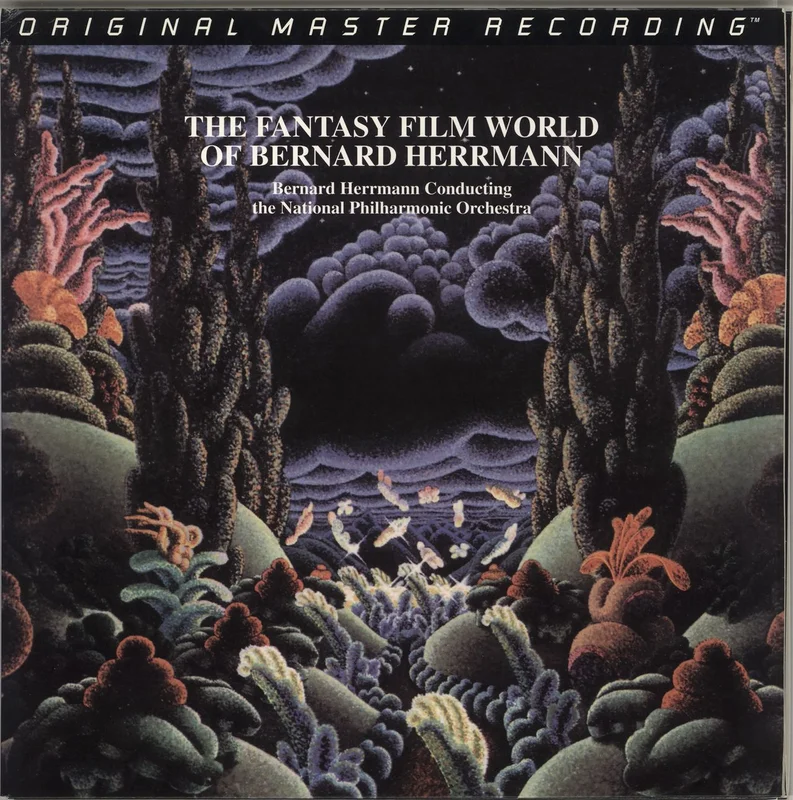 Bernard Herrmann The Fantasy Film World Of Bernard Herrmann - 200gm US Vinyl LP
