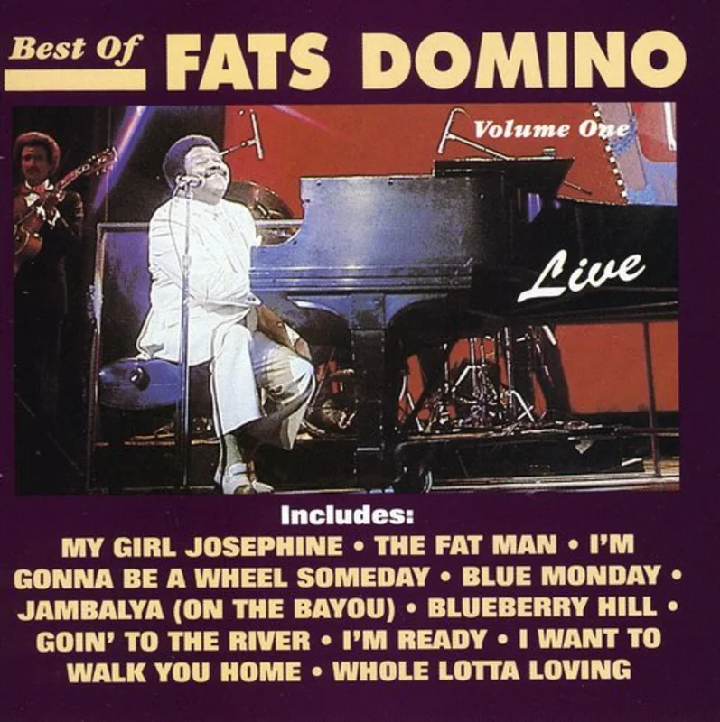BEST OF FATS DOMINO LIVE, THE VOL  01 - CD