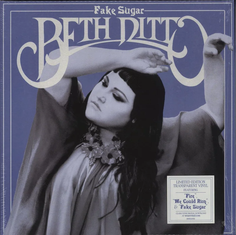 Beth Ditto Fake Sugar - 180gm Clear Vinyl UK Vinyl LP