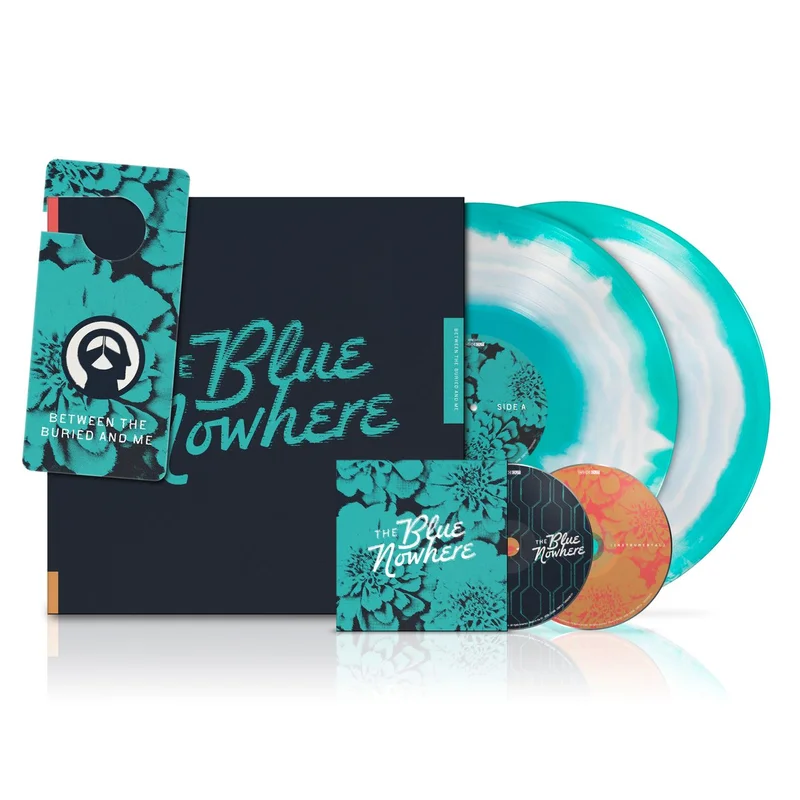 Between The Buried And Me The Blue Nowhere - Deluxe Edition Light Blue-White Haze Vinyl + 2CD + Door Hanger - Sealed UK 2-LP vinyl set