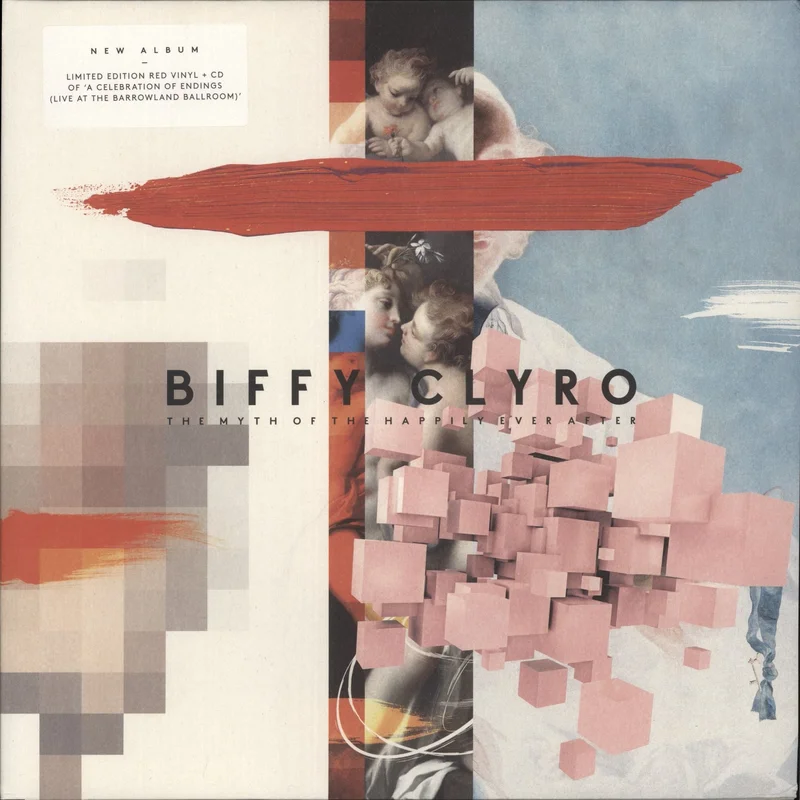 Biffy Clyro The Myth Of The Happily Ever After - Red Vinyl + CD UK Vinyl LP