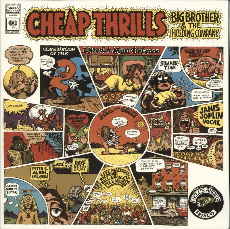 Big Brother & The Holding Company Cheap Thrills - 180gm UK Vinyl LP