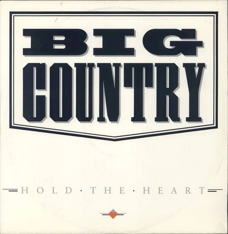 Big Country Hold The Heart UK 12" vinyl