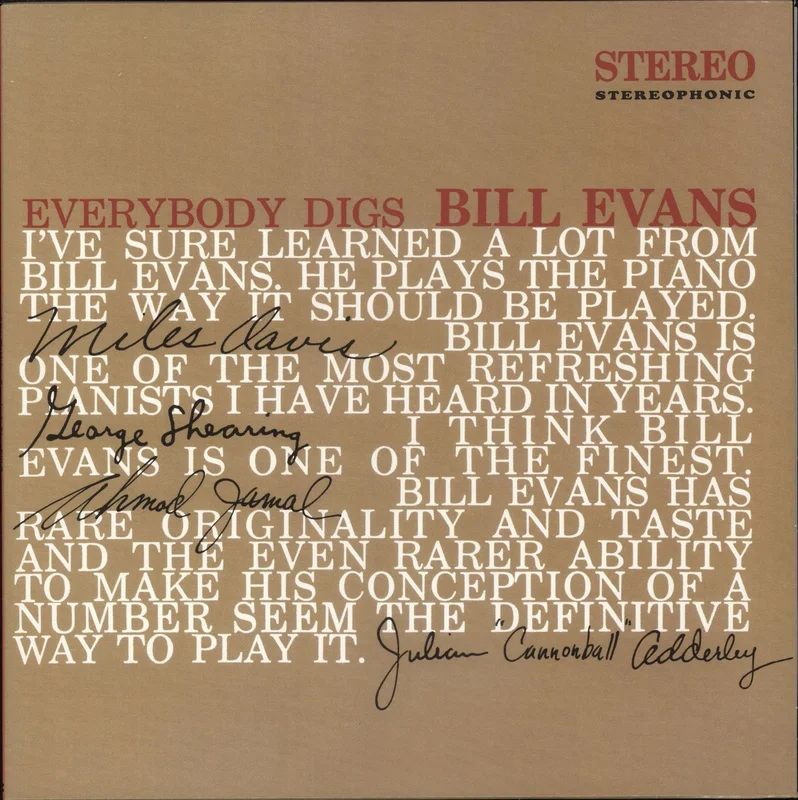 Bill Evans (Piano) Everybody Digs Bill Evans - Red Vinyl UK Vinyl LP
