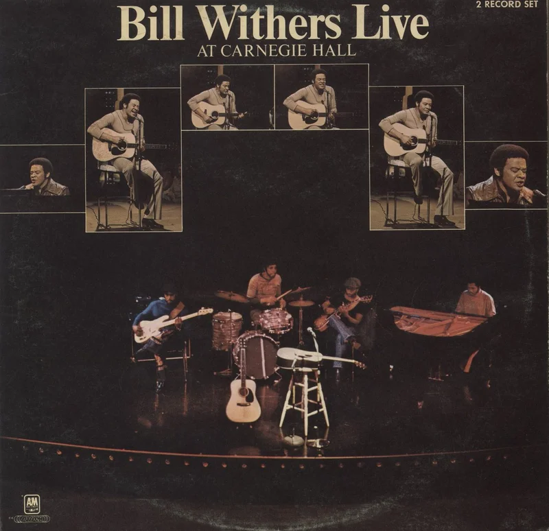 Bill Withers Live At Carnegie Hall UK 2-LP vinyl set