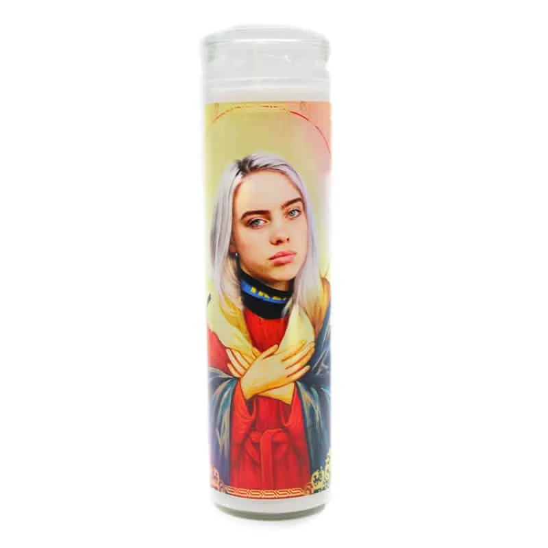 Billie Eilish Prayer Candle