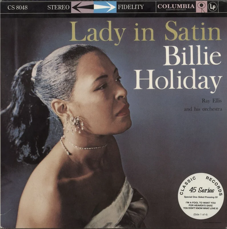Billie Holiday Lady In Satin - 45rpm US 4-LP vinyl set