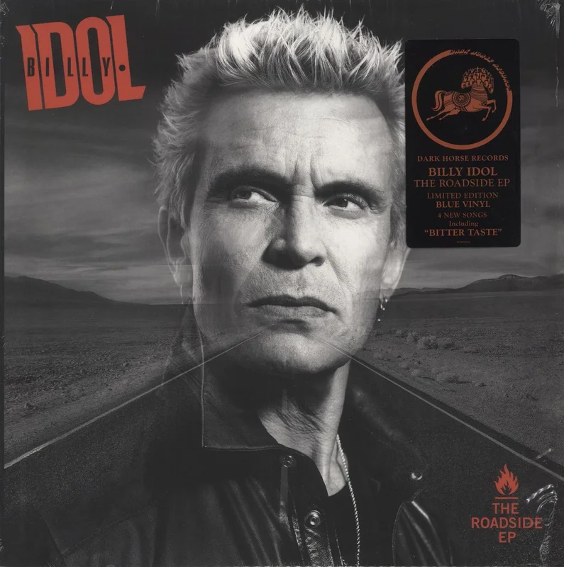 Billy Idol The Roadside EP - Blue Vinyl UK 12" vinyl