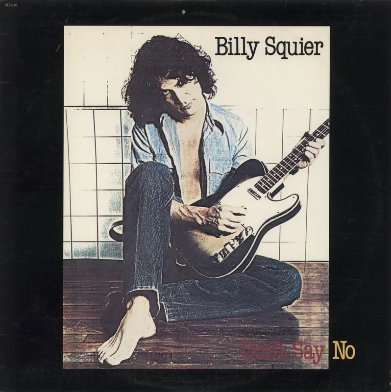 Billy Squier Don't Say No + Inner US Vinyl LP