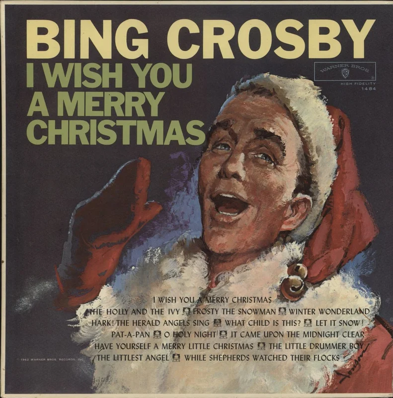 Bing Crosby I Wish You A Merry Christmas UK Vinyl LP