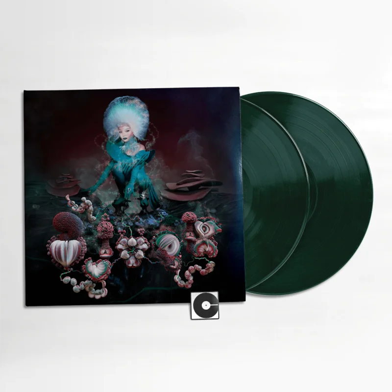Bjrk - "Fossora" Indie Exclusive Dark Green