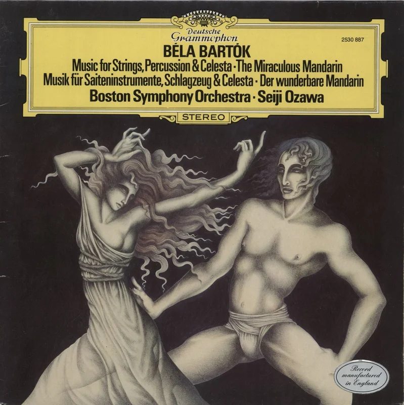 Bla Bartk Bartk: Music For Strings, Percussion & Celesta The Miraculous Mandarin UK Vinyl LP