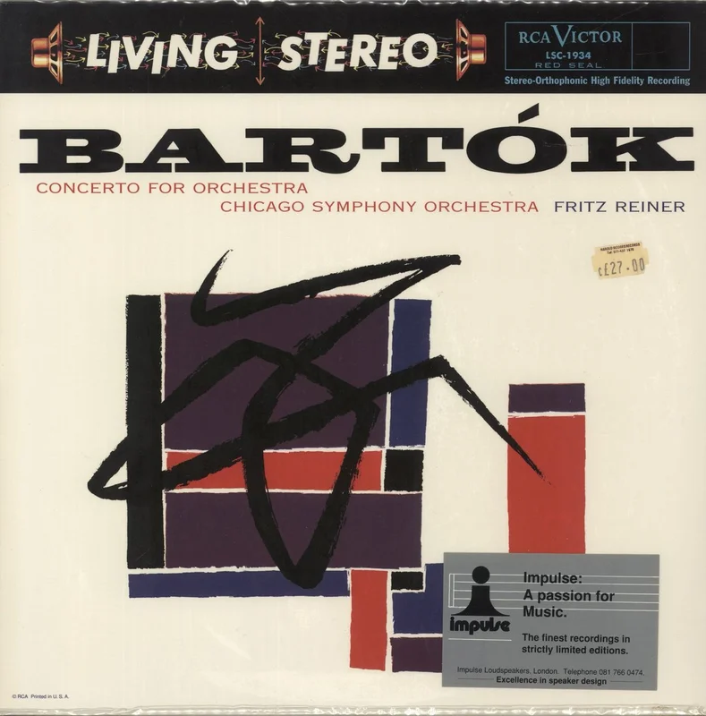 Bla Bartk Concerto for Orchestra - 180gram German Vinyl LP