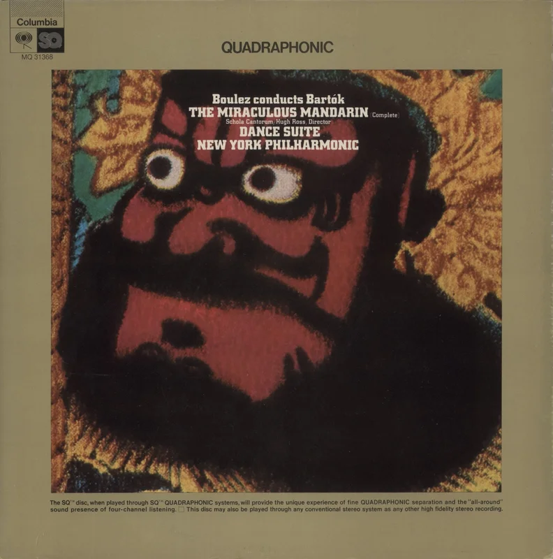 Bla Bartk The Miraculous Mandarin (Complete) / Dance Suite US Vinyl LP