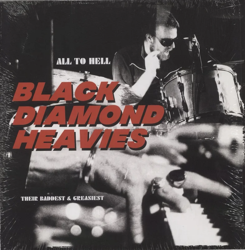 Black Diamond Heavies All To Hell - Their Baddest and Greasiest - Orange Vinyl US Vinyl LP
