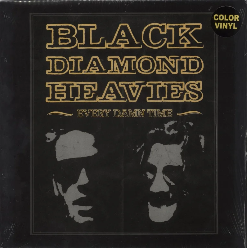 Black Diamond Heavies Every Damn Time - White Vinyl US Vinyl LP