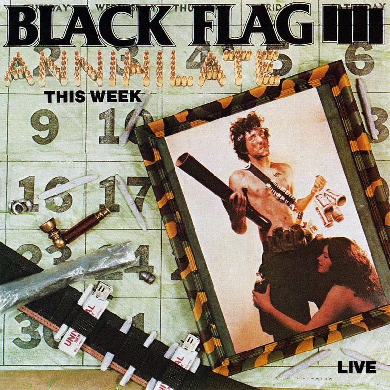 Black Flag - Annihilate This Week - 12" inch vinyl record
