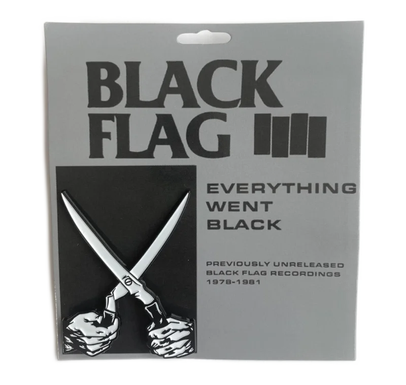 Black Flag - Everything Went Black Enamel Pin