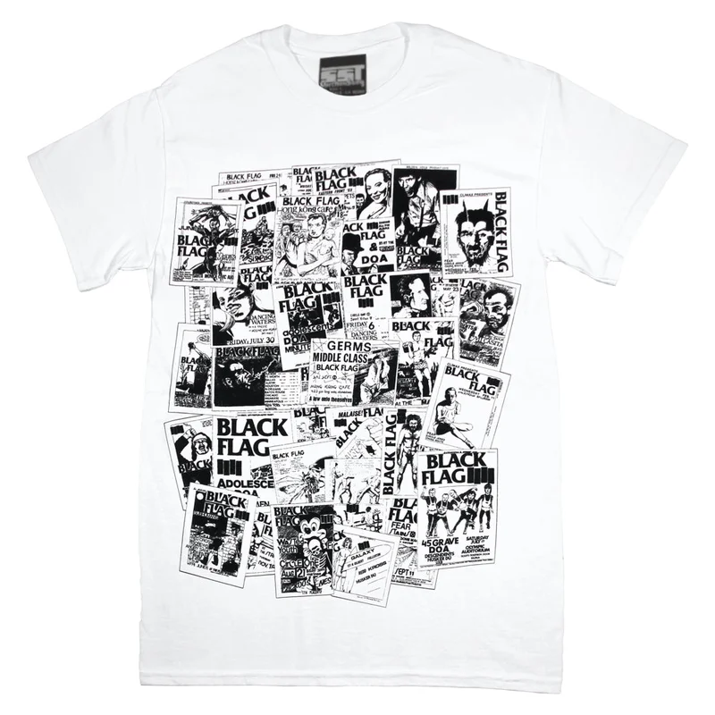 Black Flag - Flyers T-Shirt