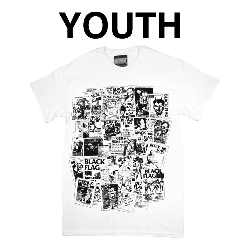 Black Flag - Flyers Youth T-Shirt