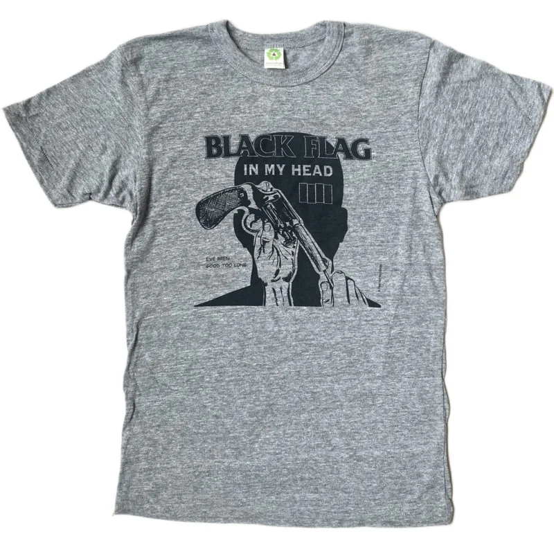 Black Flag - In My Head T-Shirt Alternative Apparel