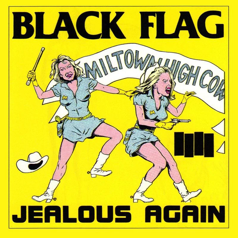 Black Flag - Jealous Again - 12" inch vinyl record
