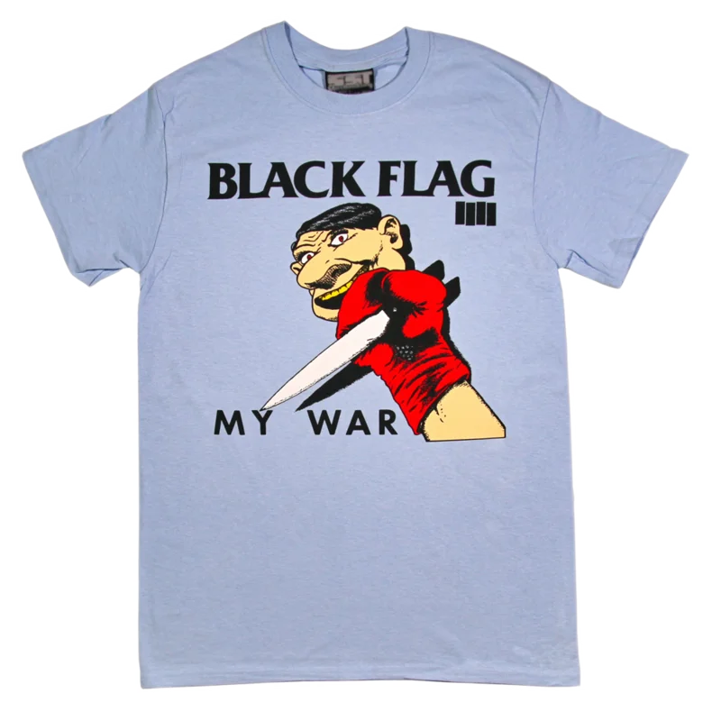 Black Flag - My War T-Shirt Blue