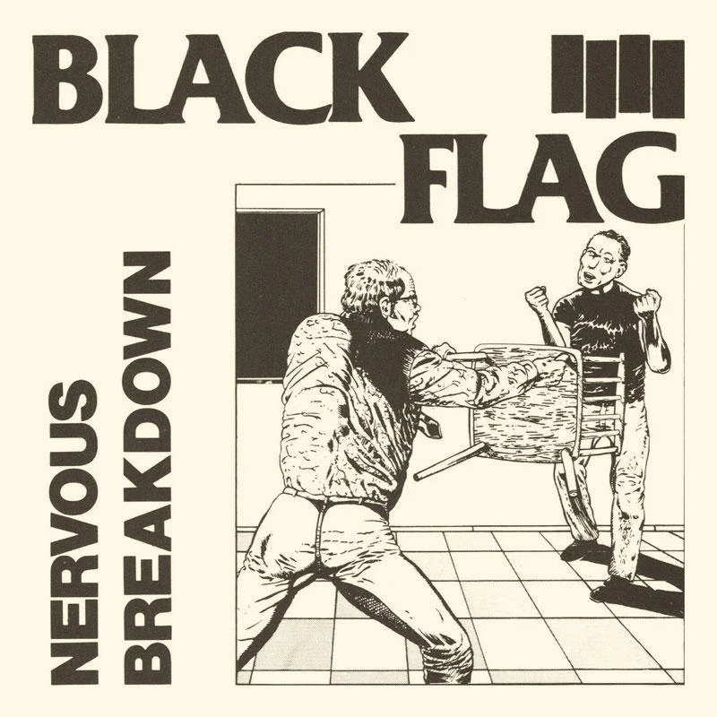 Black Flag - Nervous Breakdown - 10" inch vinyl record