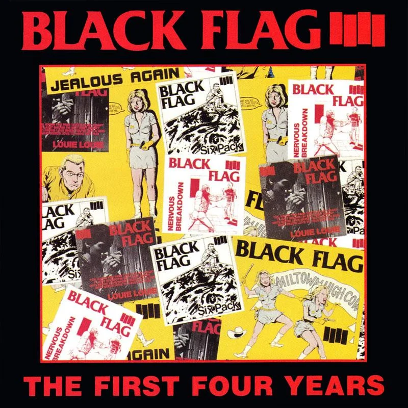 Black Flag - The First Four Years- 12" inch vinyl record