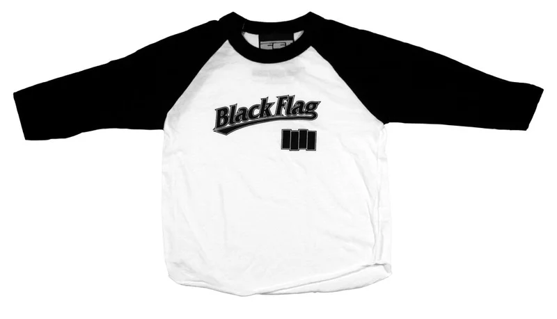Black Flag - Toddler Baseball Jersey