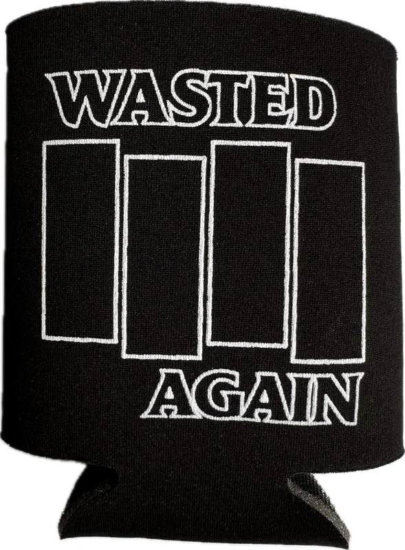 Black Flag - Wasted Again Can Sleeves White Sleeve