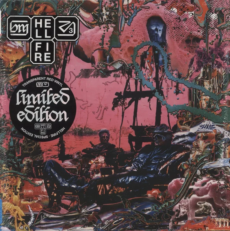 Black Midi Hellfire - Red Vinyl + Clear Flexi UK Vinyl LP