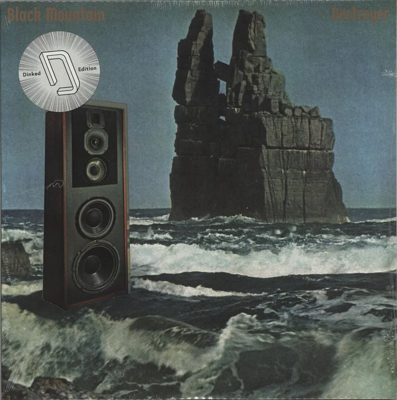 Black Mountain Destroyer - Coke Bottle Clear vinyl UK Vinyl LP
