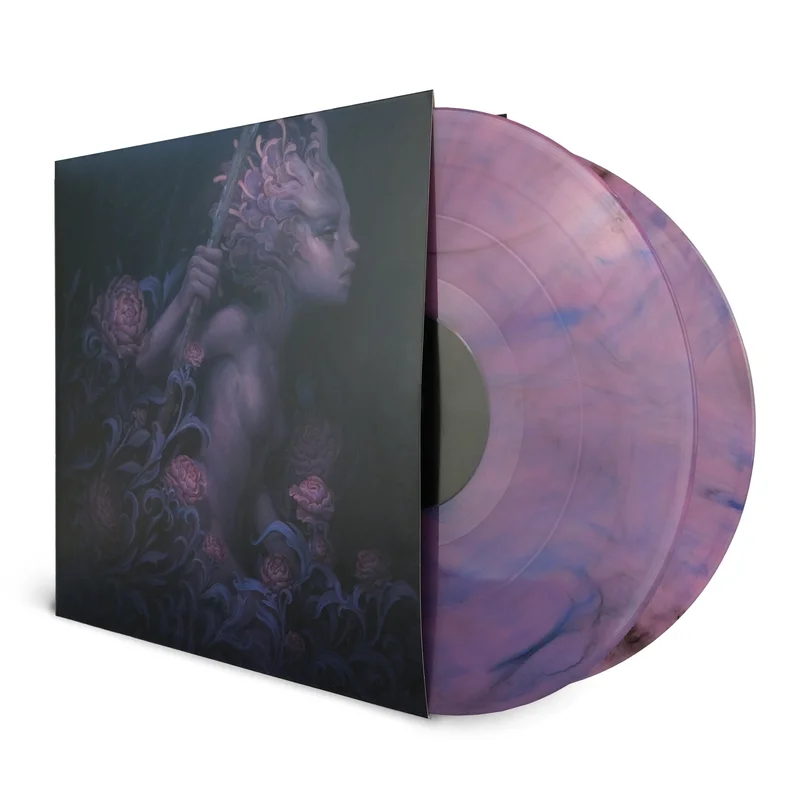 Black Narcissus  Where The Flowers Grant You Wishes [2xLP] Trans Pink w/ Blue & Black Marble (2nd pressing - dunk!fest edition)