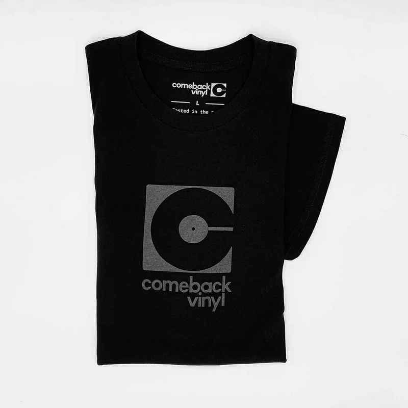 Black On Black Vertical Tee