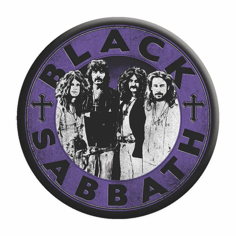 Black Sabbath Circle Magnet