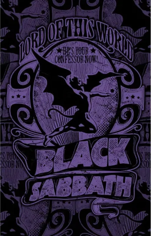 BLACK SABBATH: official LORD OF THIS WORLD large flag / textile poster