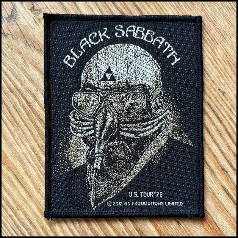 BLACK SABBATH: official NEVER SAY DIE patch