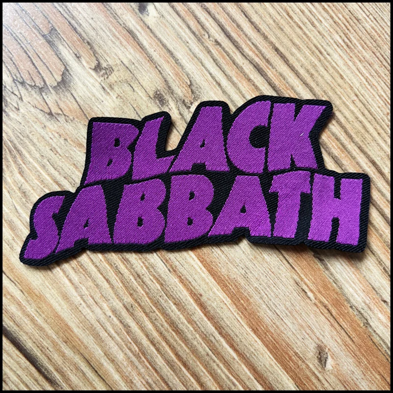 BLACK SABBATH: official SHAPED LOGO patch