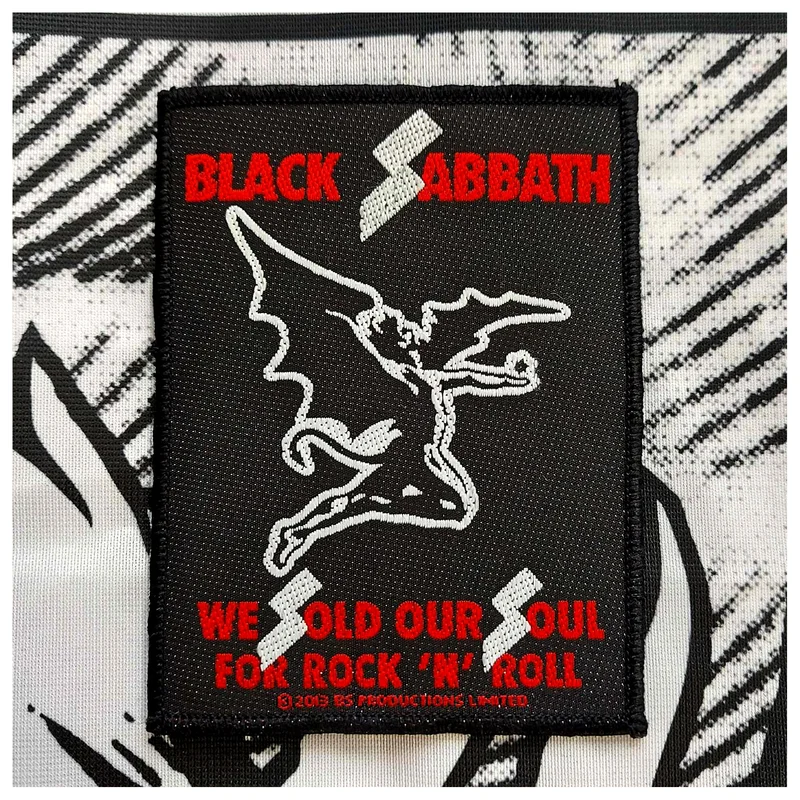 BLACK SABBATH: official WE SOLD OUR SOUL patch