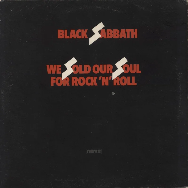 Black Sabbath We Sold Our Soul For Rock 'N' Roll - VG UK 2-LP vinyl set