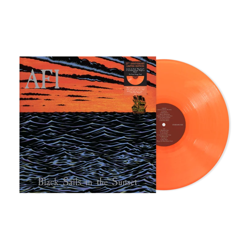 Black Sails In The Sunset: Limited Neon Orange Vinyl LP