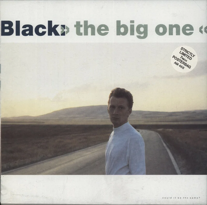 Black The Big One UK 7" vinyl