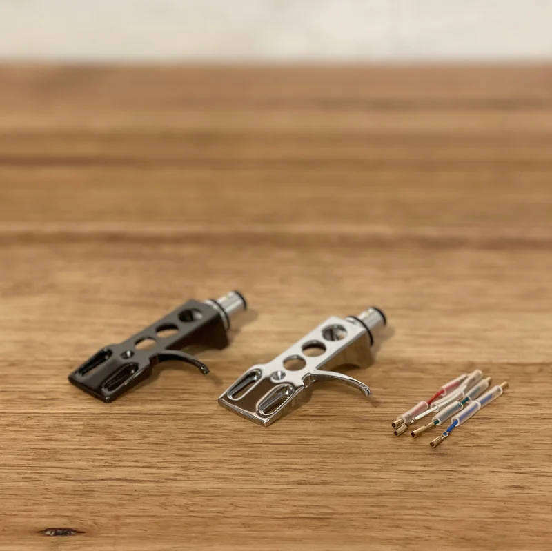 Black Universal 1/2" Turntable Headshell Aluminium SME Type 4-Pin Cartridge Head Shell