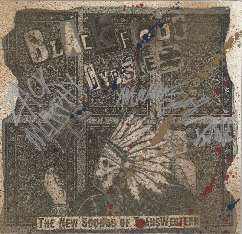 Blackfoot Gypsies The New Sounds Of TransWestern - Numbered - Vinyl Bong Edition - Autographed - Random Coloured Vinyl US 7" vinyl